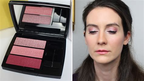 Using DIOR Tri(o)blique Rosy Canvas 